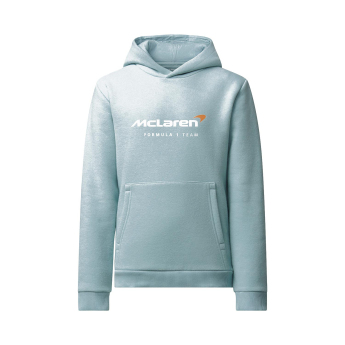 McLaren Honda детски суитшърт с качулка Essential blue F1 team 2025