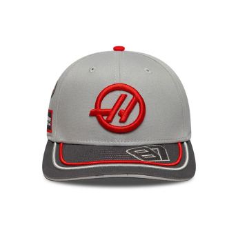 Haas F1 баскетболна шапка с козирка Oliver Bearman 200th Race F1 Team 2025