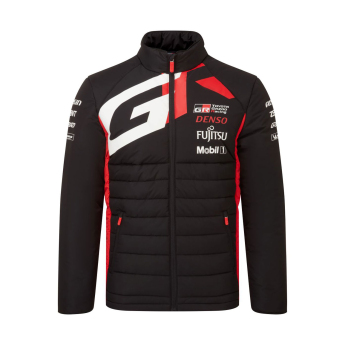 Toyota Gazoo Racing мъжко яке Puffer black WEC 2025