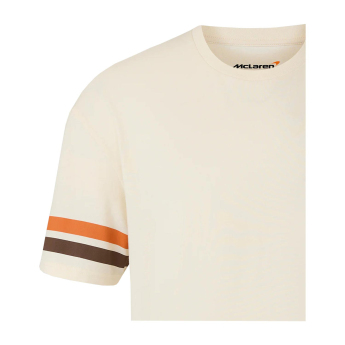 McLaren Honda мъжка тениска Austin GP beige F1 Team 2025