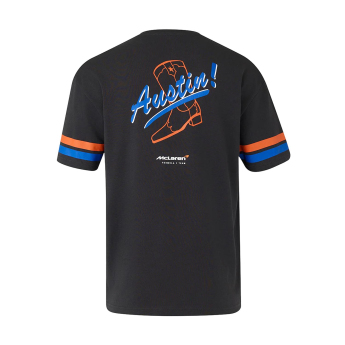 McLaren Honda мъжка тениска Austin GP gray F1 Team 2025