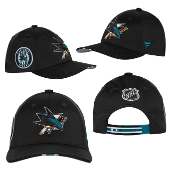 San Jose Sharks детска бейзболна шапка с козирка Draft Podium Hat
