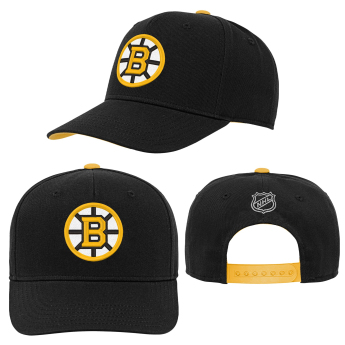 Boston Bruins детска бейзболна шапка с козирка Precurved Snap