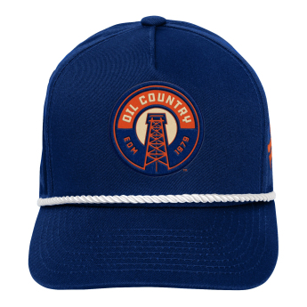 Edmonton Oilers детска бейзболна шапка с козирка Structured A-Frame