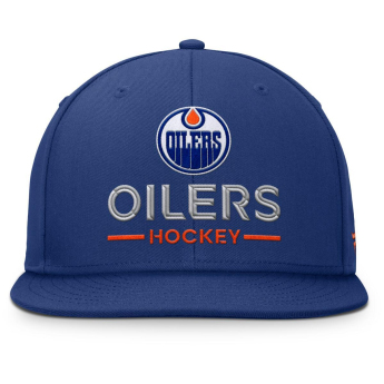Edmonton Oilers шапка с козирка flat Authentic Pro A/Cap Flat Brim Square Visor Structured Adjustable