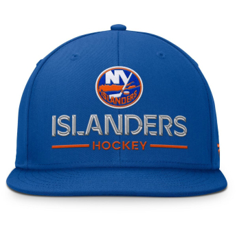 New York Islanders шапка с козирка flat Authentic Pro A/Cap Flat Brim Square Visor Structured Adjustable