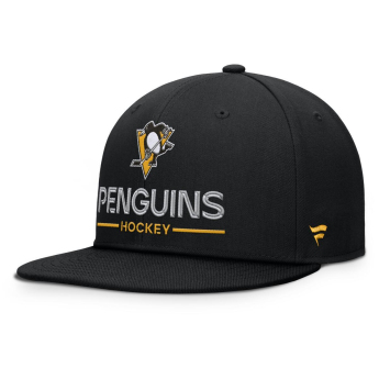Pittsburgh Penguins шапка с козирка flat Authentic Pro A/Cap Flat Brim Square Visor Structured Adjustable