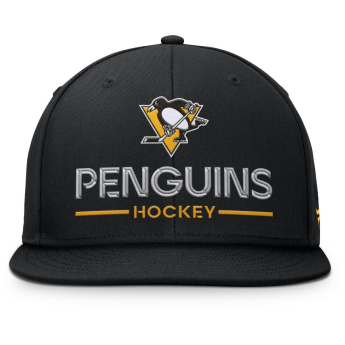 Pittsburgh Penguins шапка с козирка flat Authentic Pro A/Cap Flat Brim Square Visor Structured Adjustable