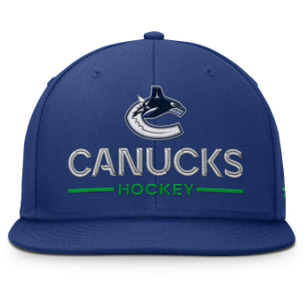 Vancouver Canucks шапка с козирка flat Authentic Pro A/Cap Flat Brim Square Visor Structured Adjustable