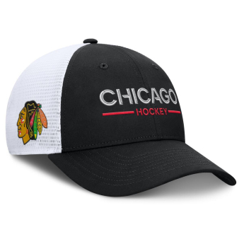 Chicago Blackhawks баскетболна шапка с козирка Authentic Pro A/Cap Structured Adj. Meshback