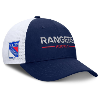 New York Rangers баскетболна шапка с козирка Authentic Pro A/Cap Structured Adj. Meshback