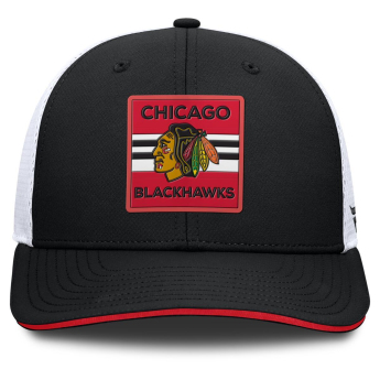 Chicago Blackhawks баскетболна шапка с козирка Authentic Pro A/Cap Structured Mid-Crown Adj