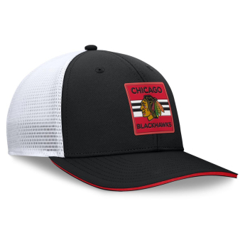 Chicago Blackhawks баскетболна шапка с козирка Authentic Pro A/Cap Structured Mid-Crown Adj