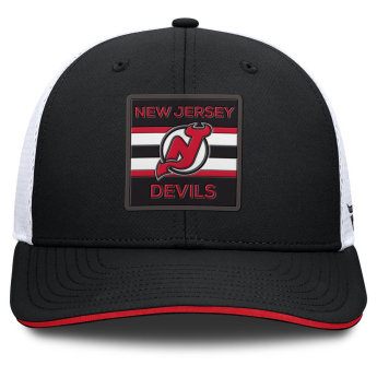New Jersey Devils баскетболна шапка с козирка Authentic Pro A/Cap Structured Mid-Crown Adj
