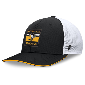Pittsburgh Penguins баскетболна шапка с козирка Authentic Pro A/Cap Structured Mid-Crown Adj