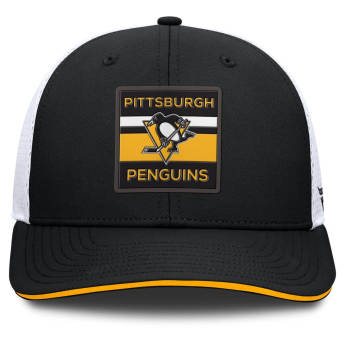 Pittsburgh Penguins баскетболна шапка с козирка Authentic Pro A/Cap Structured Mid-Crown Adj