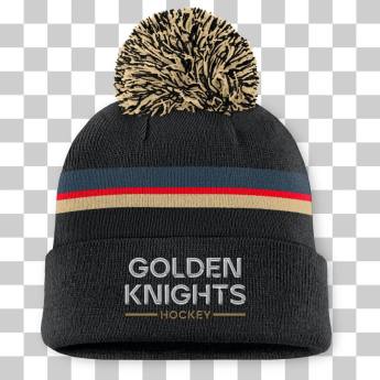 Vegas Golden Knights дамски зимни шапки Authentic Pro W/Cap Cuffed Pom Beanie