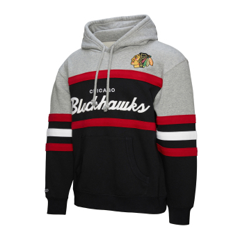 Chicago Blackhawks мъжки суитшърт с качулка Head Coach Hoodie Current Logo
