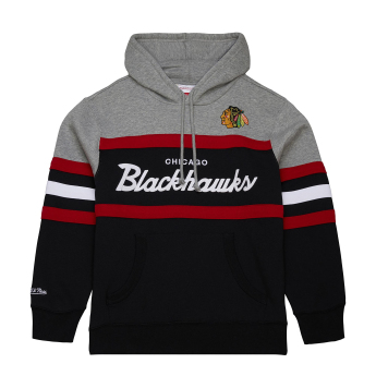Chicago Blackhawks мъжки суитшърт с качулка Head Coach Hoodie Current Logo
