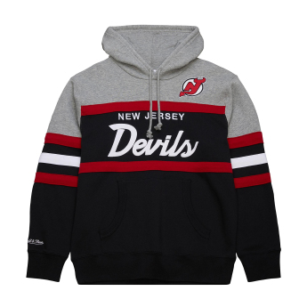 New Jersey Devils мъжки суитшърт с качулка Head Coach Hoodie Current Logo