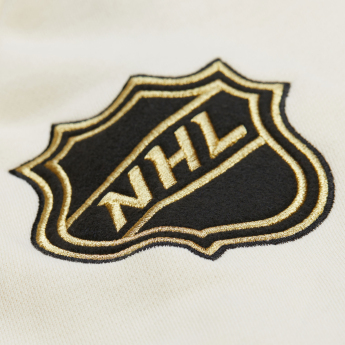 Anaheim Ducks мъжки суитшърт с качулка Courtside Fleece Button Front Current Logo