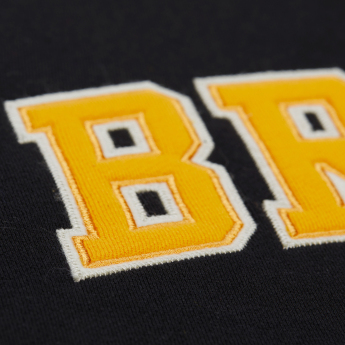 Boston Bruins мъжки суитшърт с качулка Courtside Fleece Button Front Current Logo