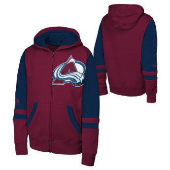 Colorado Avalanche детски суитшърт с качулка Face Off Fz Flc Hd