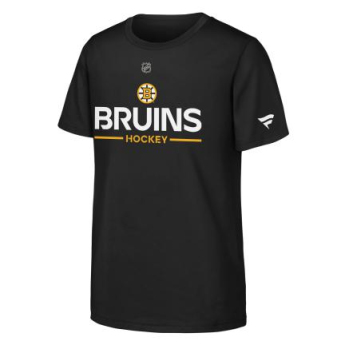Boston Bruins детска тениска Apro Wordmark Ss black