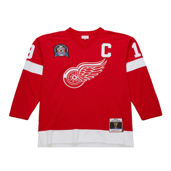 Detroit Red Wings хокейна фланелка Steve Yzerman 1996 NHL Dark Jersey