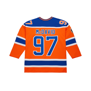 Edmonton Oilers хокейна фланелка Connor Mcdavid 2016 NHL Dark Jersey