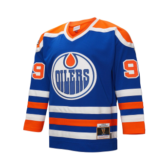 Edmonton Oilers хокейна фланелка Wayne Gretzky 1979 NHL Dark Jersey
