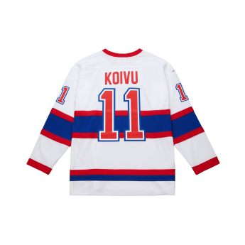 Montreal Canadiens хокейна фланелка Saku Koivu 2003 NHL White Jersey