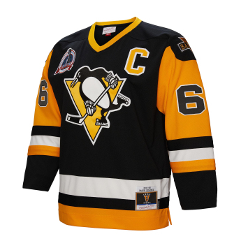 Pittsburgh Penguins хокейна фланелка Mario Lemieux 1991 NHL Dark Jersey