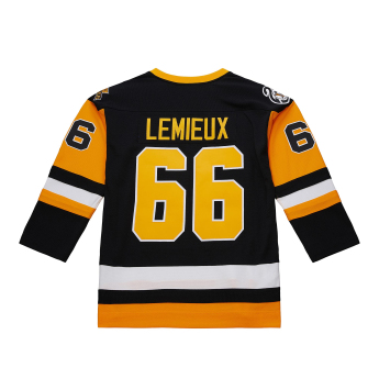 Pittsburgh Penguins хокейна фланелка Mario Lemieux 1991 NHL Dark Jersey