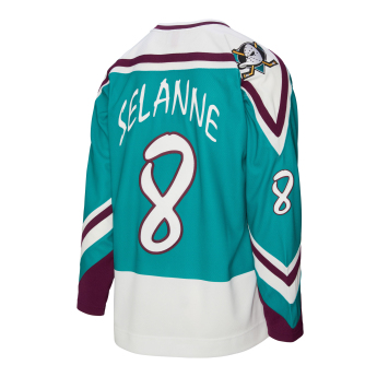 Anaheim Ducks хокейна фланелка Teemu Selanne 1995 NHL Alternate Jersey
