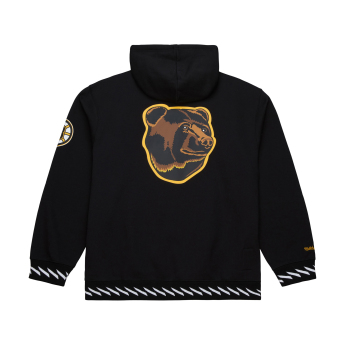 Boston Bruins мъжки суитшърт с качулка Playmaker Fleece Hoodie Vintage Logo