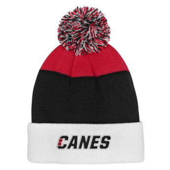 Carolina Hurricanes детска зимна шапка Essentials Cuffed Knit W Pom