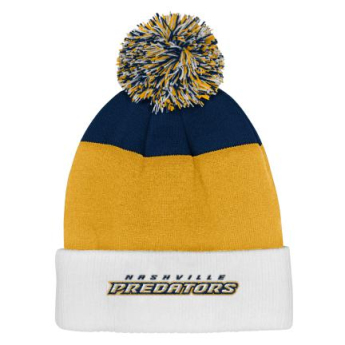 Nashville Predators детска зимна шапка Essentials Cuffed Knit W Pom