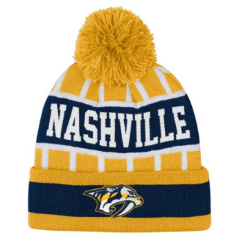 Nashville Predators детска зимна шапка Go Fast Cuffed Knit W Pom