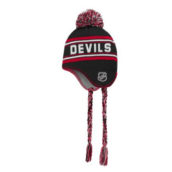 New Jersey Devils детска зимна шапка Jacquard Tassel Knit With Pom