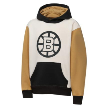 Boston Bruins детски суитшърт с качулка Color Blocked Flc Hd