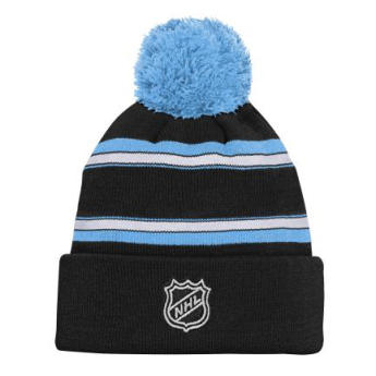 Utah Hockey Club детска зимна шапка Jacquard Cuffed Knit With Pom