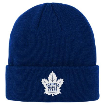 Toronto Maple Leafs детска зимна шапка Cuffed Knit navy