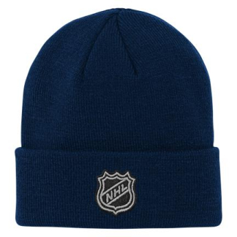 Winnipeg Jets детска зимна шапка Cuffed Knit navy