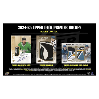NHL кутии хокей карти NHL 2024-25 Upper Deck Premier Hockey Hobby Box