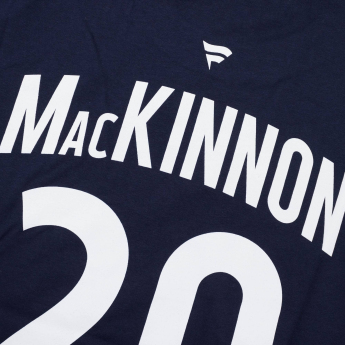 Colorado Avalanche мъжка тениска Nathan MacKinnon #29 iconic name & number graphic