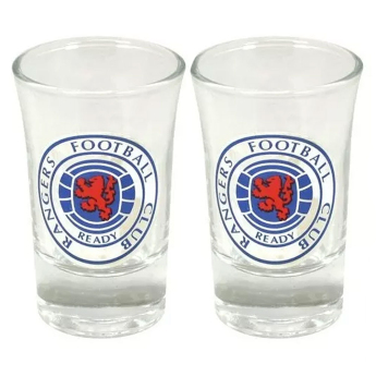 Rangers FC чашка за алкохол 2pk Shot Glass Set