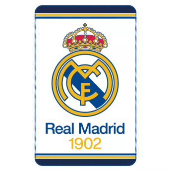 Real Madrid CF поларено одеяло white