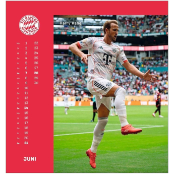 FC Bayern Munich календар 2026 Postcard