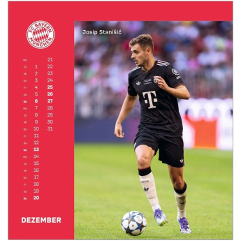 FC Bayern Munich календар 2026 Postcard